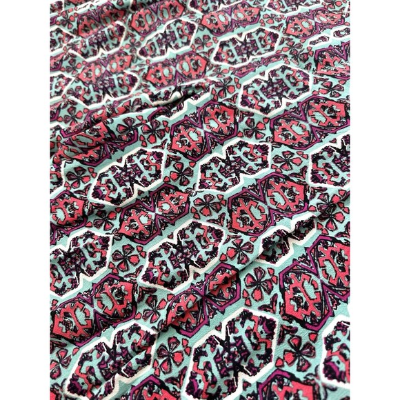 Elevenses Women’s Casual Pants Size 4 Petite Colorful Boho Lightweight Flare Leg - Picture 11 of 11